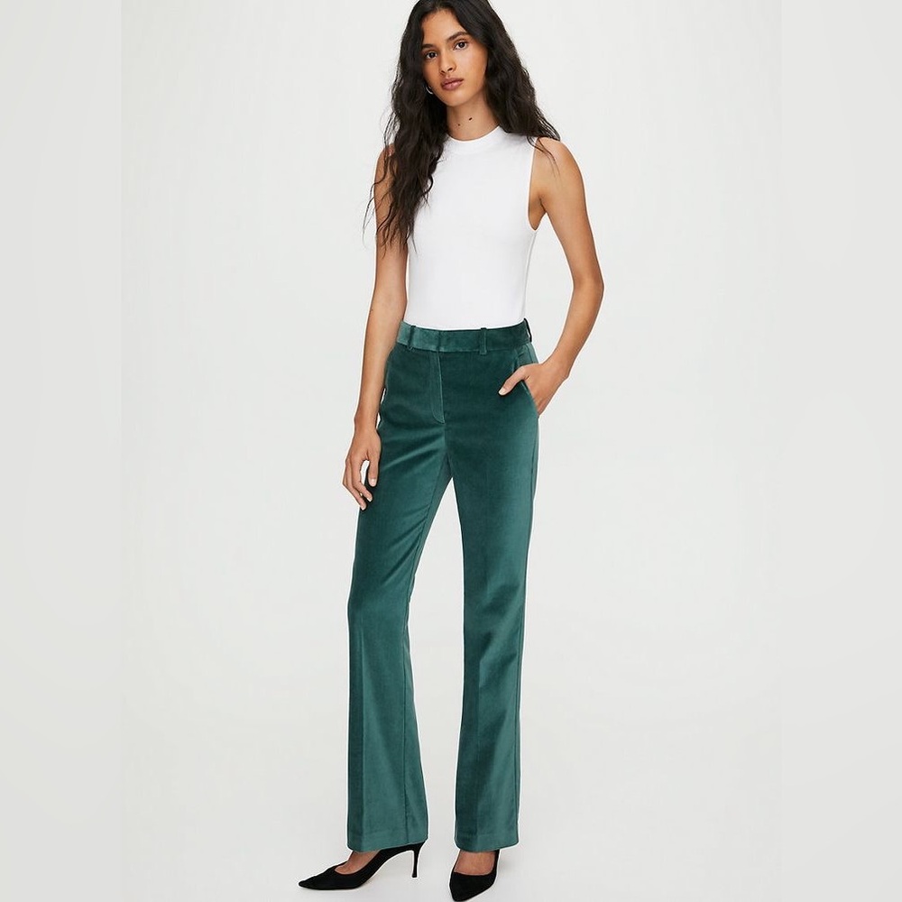 Aritzia-BABATON Wyatt Green BRADEN VELVET